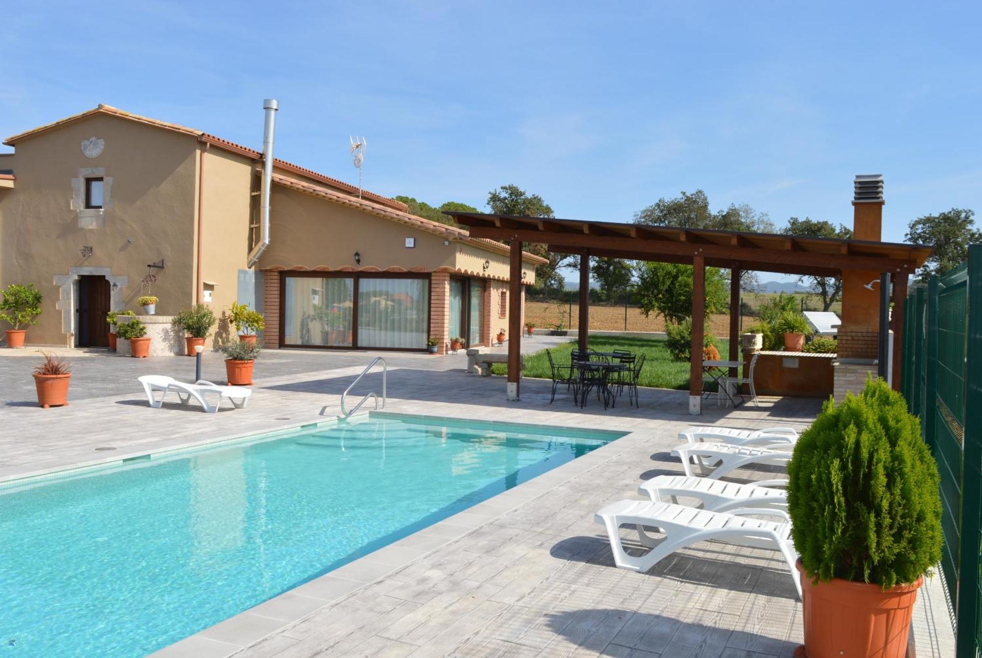 Mas Piua Villa Girona Dış mekan fotoğraf